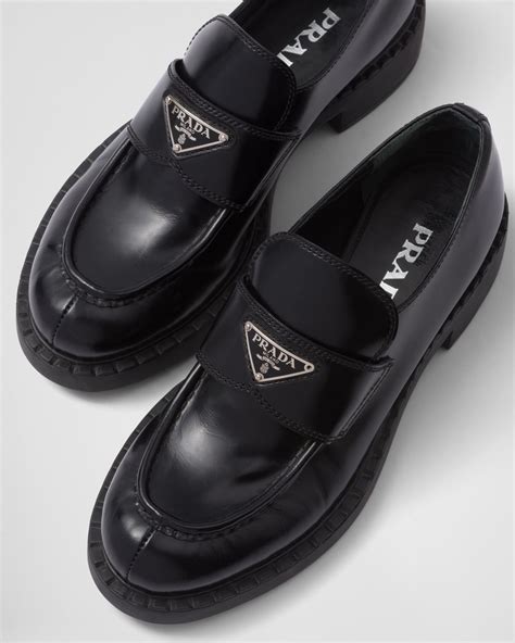 mocassini prada neri|Prada Mocassini Loafer (Women) .